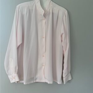 FASHION STAR Elegant Pink Button-Up Shirt